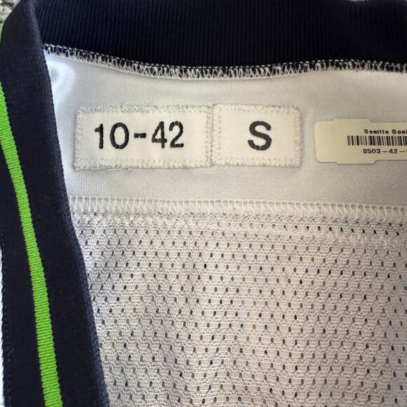 Authentic Reebok Game Issue Jersey 2010 NFL Seattle Seahawks Phillip Adams 42 - Picture 5 of 11